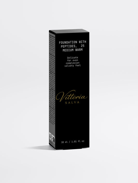 Foundation with Peptides, 25 Medium Warm