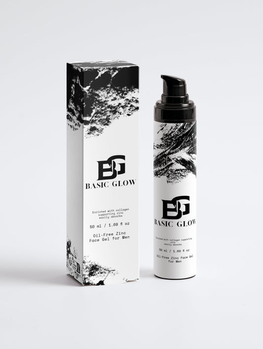 Oil-Free Zinc Face Gel for Men