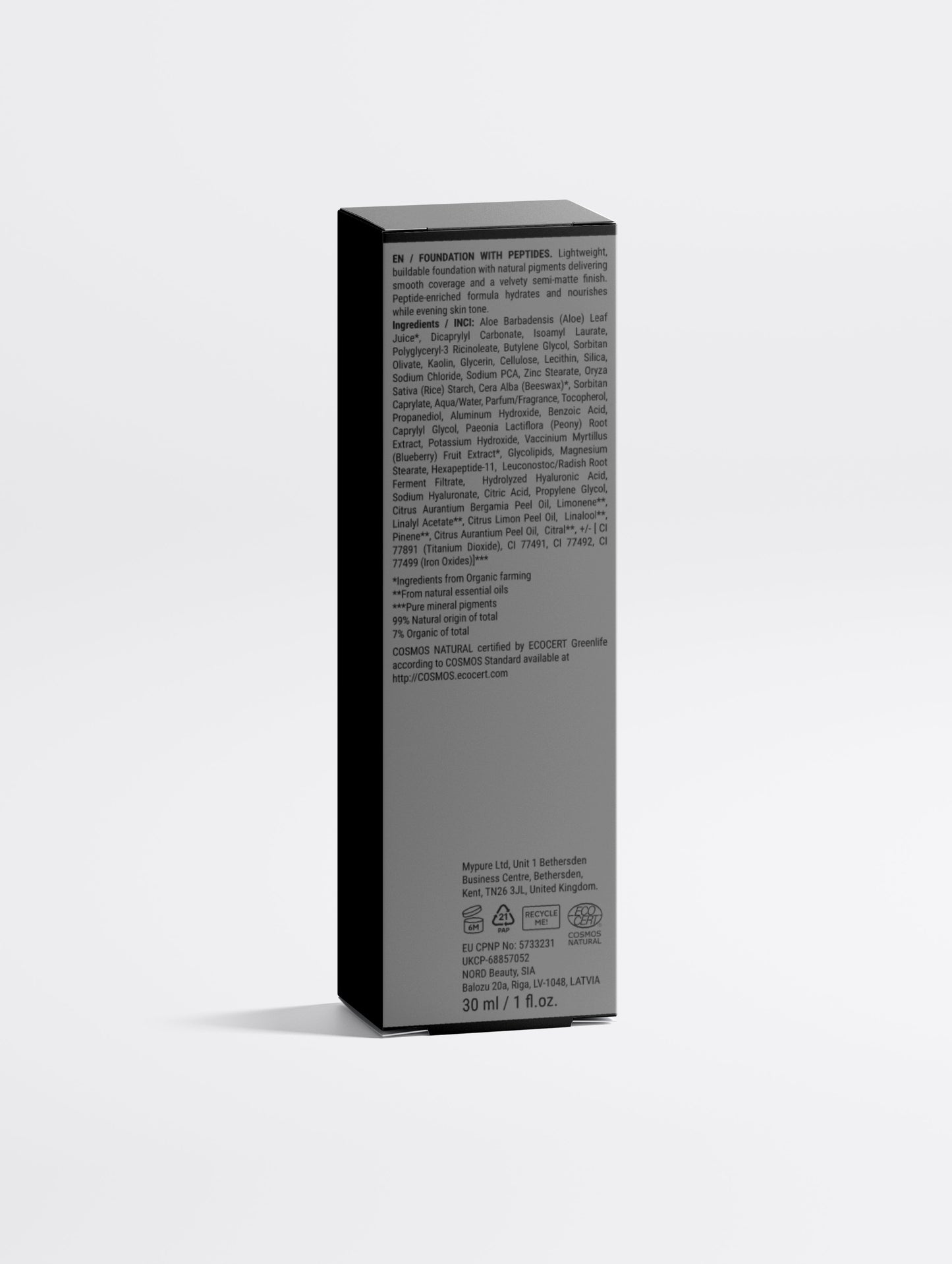Foundation with Peptides, 15 Light Cool