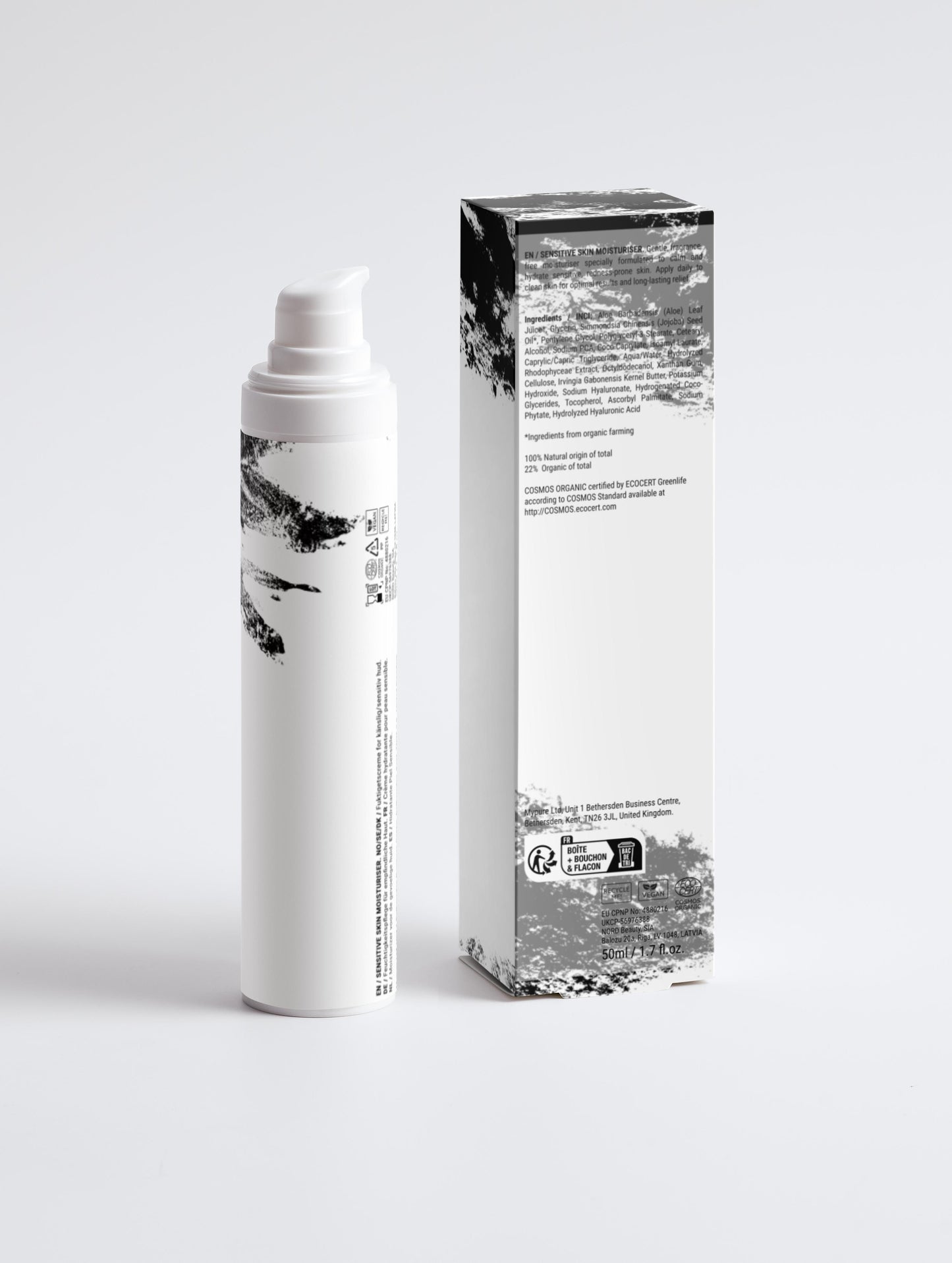 Sensitive Skin Moisturiser, Fragrance Free